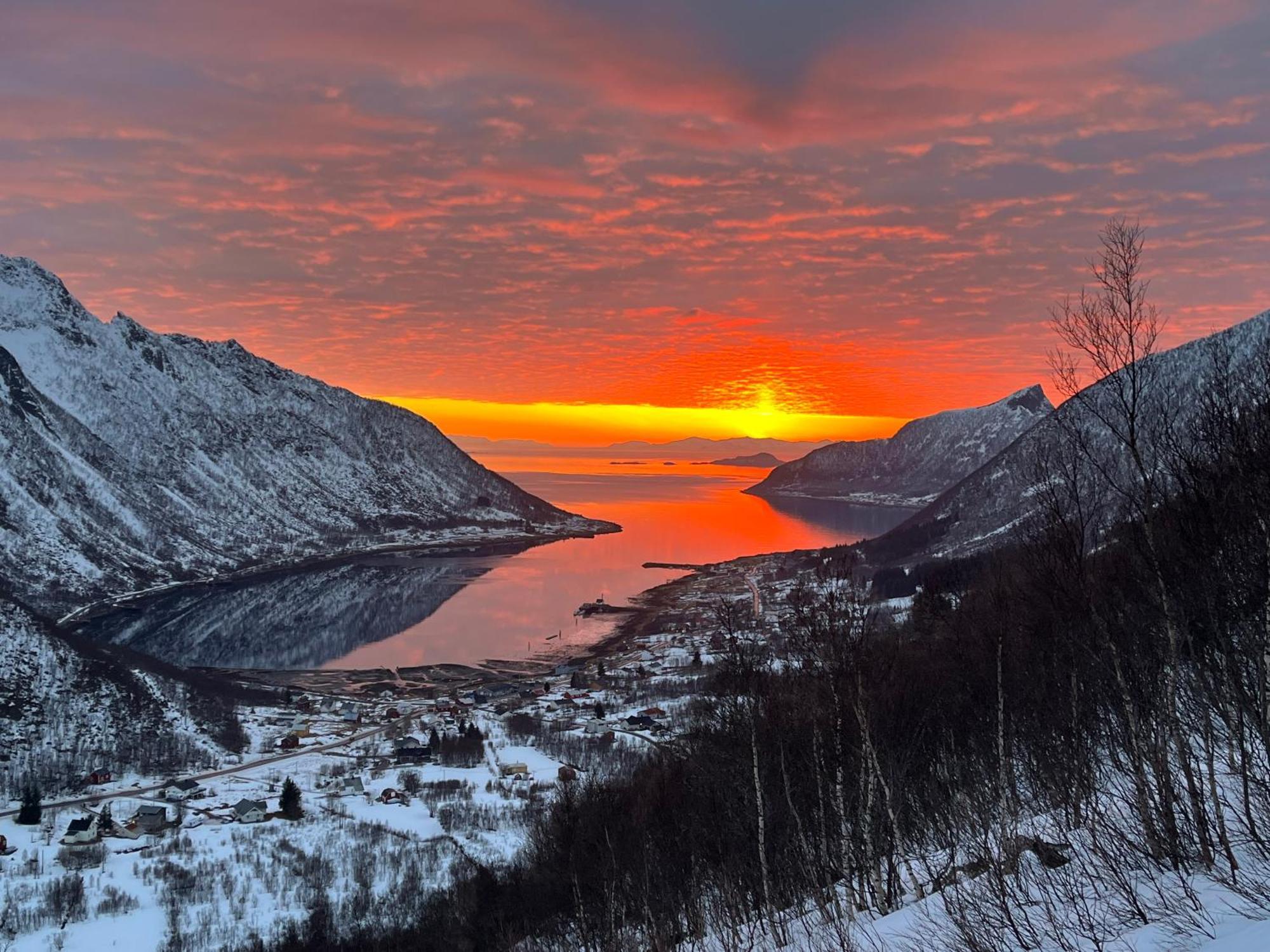 Leilighet I Rorbu Pa Kaldfarnes - Yttersia Senja Ngoại thất bức ảnh